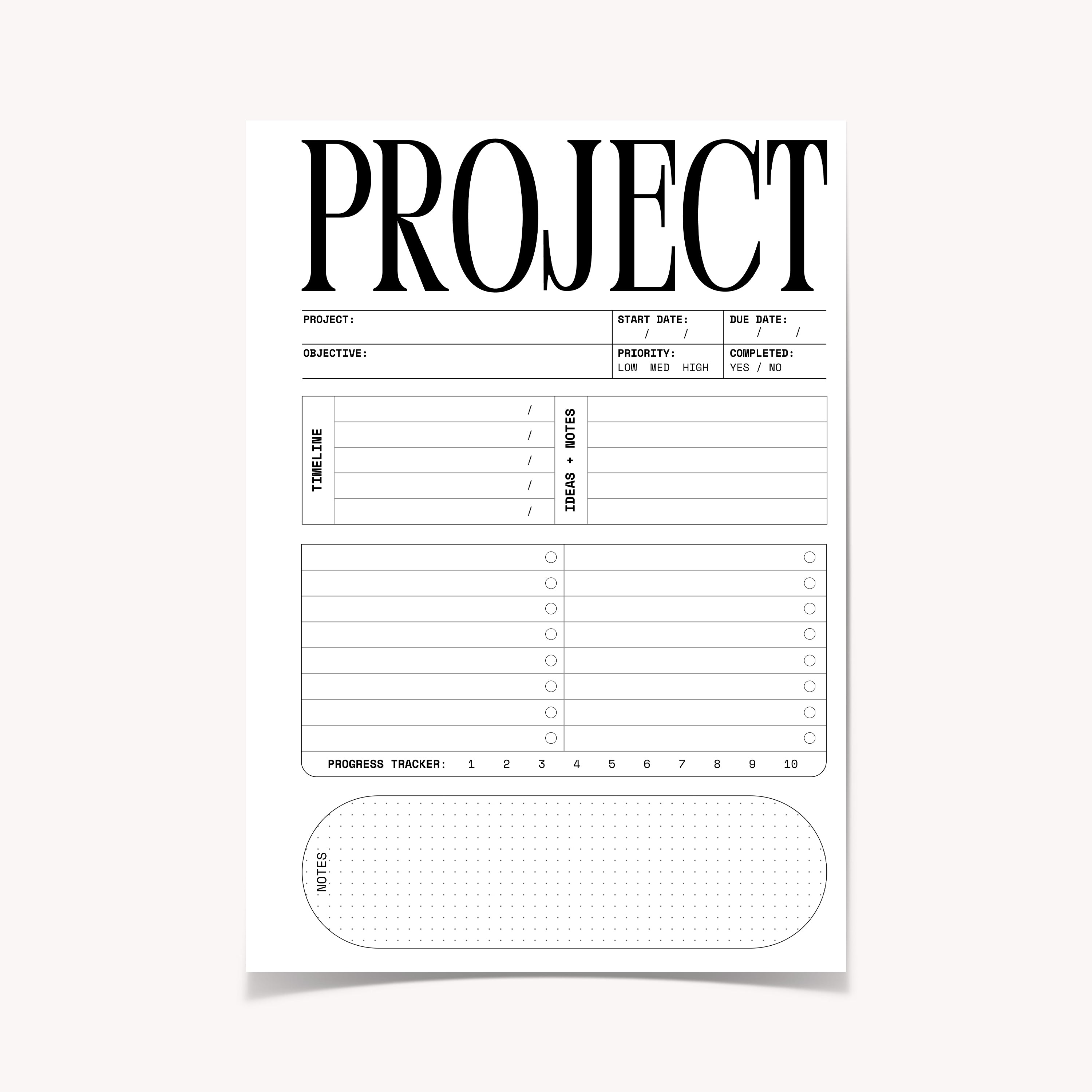 Project Planner N.002