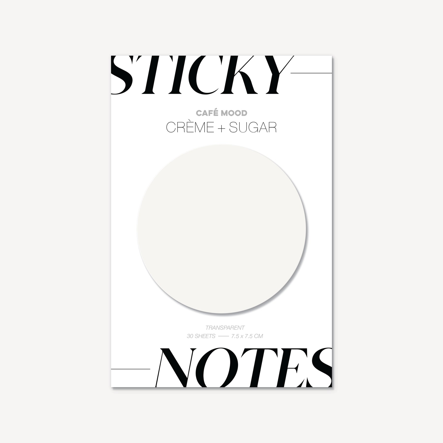 Circle Sticky Notes